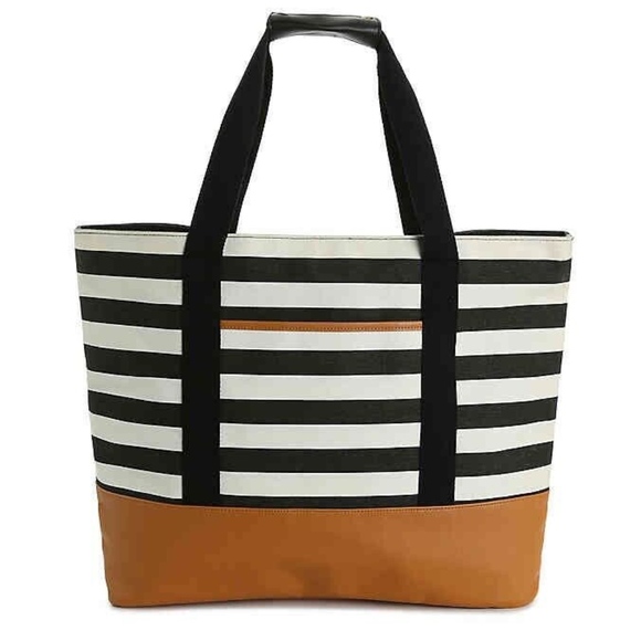 BRAND NEW 18" DSW Tote Bag w/ Zippered Closure - Picture 1 of 8
